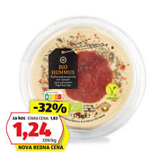 Bio humus, paprika