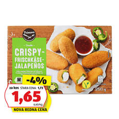 Hrustljavi prigrizek, kremni sir-jalapenos