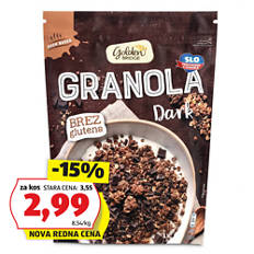 Granola klask,  čokolada