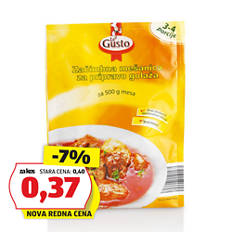 Začimbna mešanica za pripravo jedi, za golaž