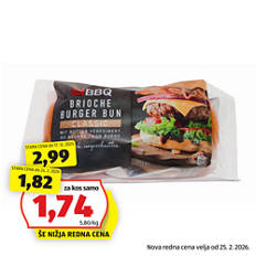 Brioš hamburger bombetke