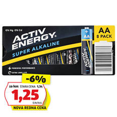 Alkalne baterije AA