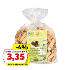 Domači keksi, s koščki čokolade