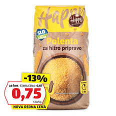 Instant polenta