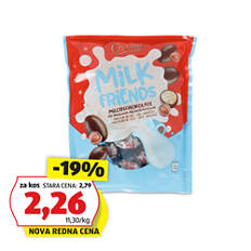 Čokoladni bonboni, mlečni