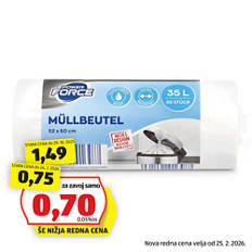 Vrečke za smeti brez vrvice