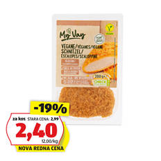 Veganski zrezek, klasičen