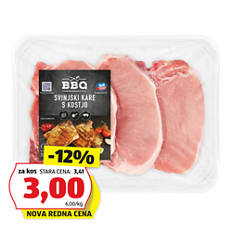 Svinjski kare s kostjo