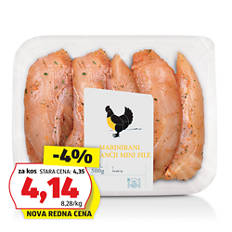 Piščančji mini file, začinjeno