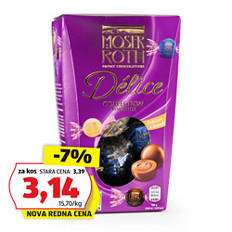 Polnjeni pralineji, mešani