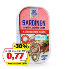 Sardine, s čilijem