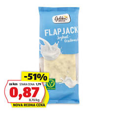 Ovsena ploščica Flapjack, jogurt