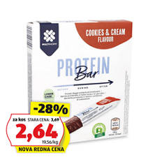 Beljakovinske ploščice , piškot-smetana