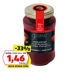 Sadni namaz, jagoda-pistacija