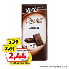 Mini čokoladice, temna čokolada