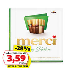 Merci, hrustljavi mandelj