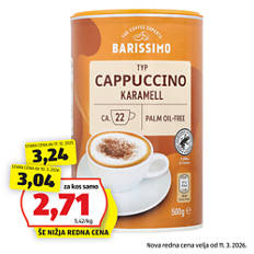 Cappuccino, karamela