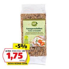 Hrustljavi kruhki, s 3 različnimi semeni