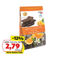 Vaflji Fine Sensation, pomaranča