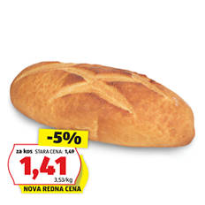 Bela rustikalna štruca