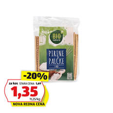 Bio palčke, pirine slane