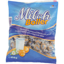 Toffee Sortiment, Milch Boller 404 g