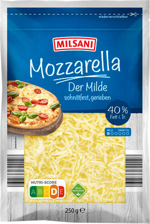 Mozzarella, gerieben 250 g