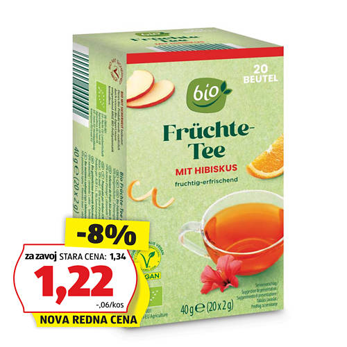 čaj, sadni