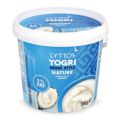 kremni jogurt na grški način, 2 % m. m.