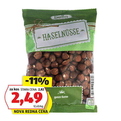 lešniki, bella, 200g