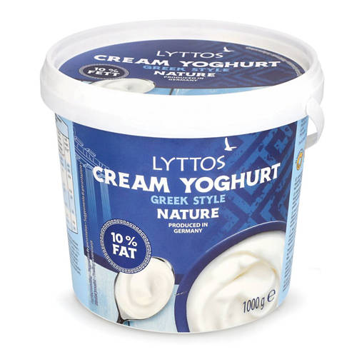 kremni jogurt na grški način, 10 % m. m.