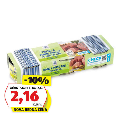 rumenoplavuti tun v olivnem olju