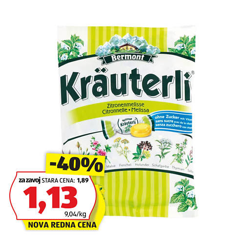 zeliščni bonboni, melisa