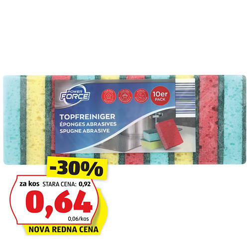 gobice za čiščenje, power force, 1kos