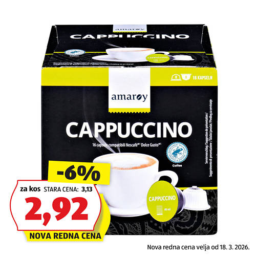 kavne kapsule cappuccino