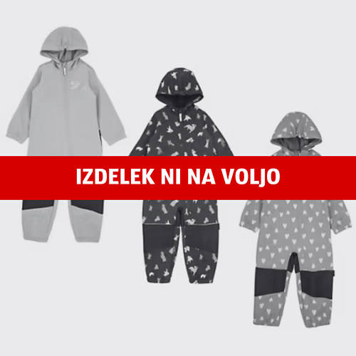pajac iz softshella za malčke