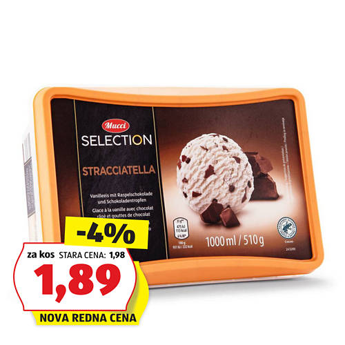 premium sladoled, stracciatela