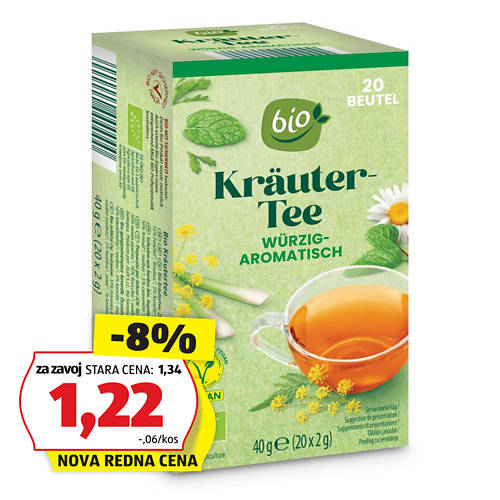 čaj, zeliščni