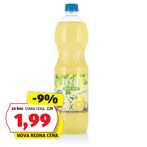 sadni sirup, bezeg