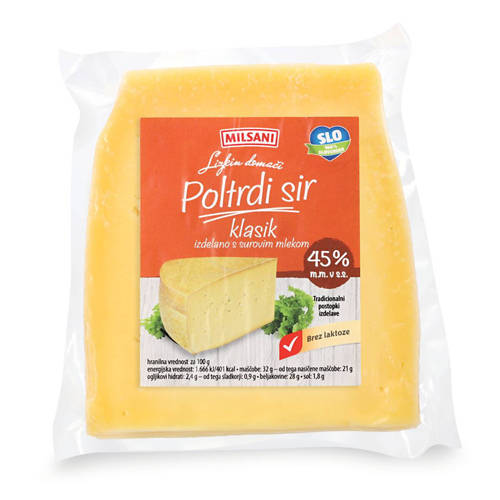 lizkin domači poltrdi sir, klasik