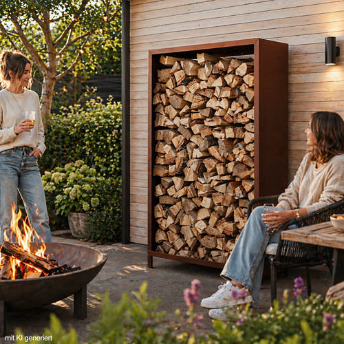 Lifestyle 1, Holzlager Corten 1812