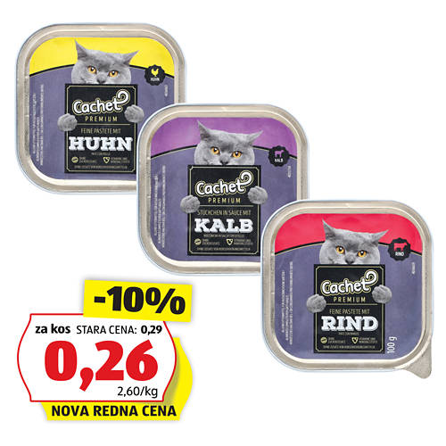 Skupina 1, Mačja hrana,  govedina