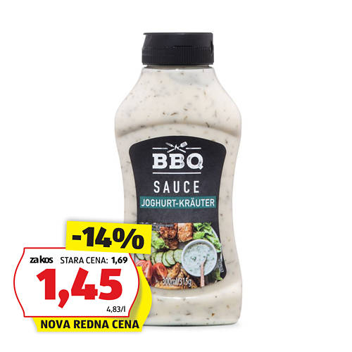 omaka za žar, jogurt z zelišči