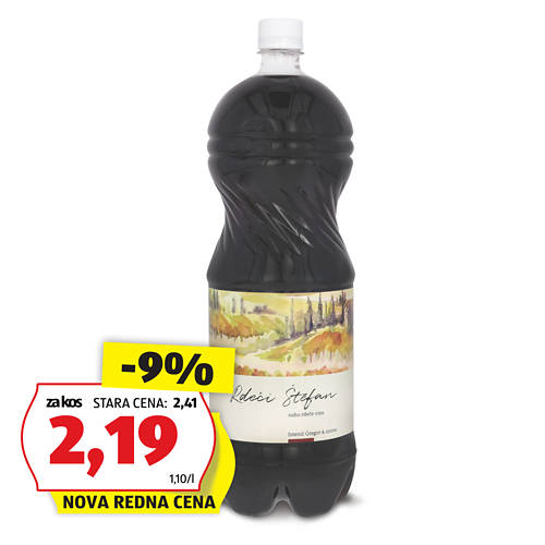 vino štefan, rdeče