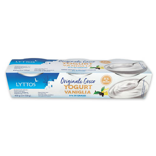 sadni grški jogurt, vanilja