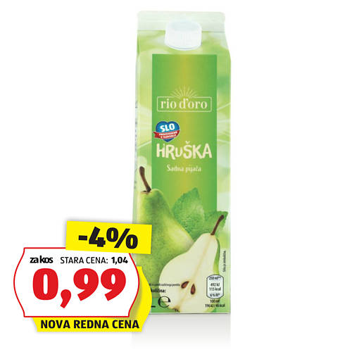 sadna pijača, hruška