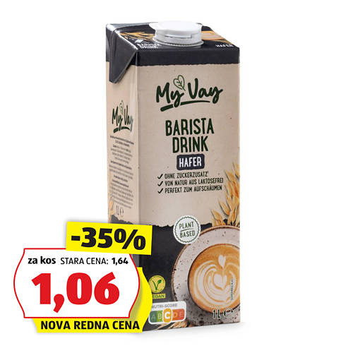 ovseni napitek barista