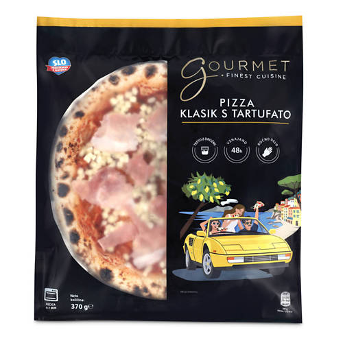 napolitanska pizza, klasika s tartufi