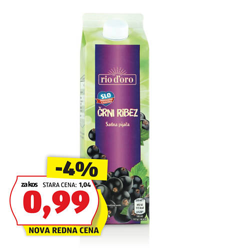 sadna pijača, črni ribez