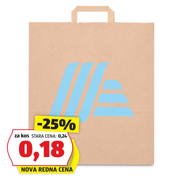 papirnata nosilna vrečka